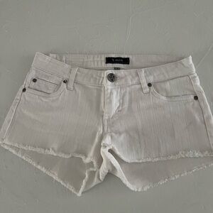 STS Blue White Jean Shorts